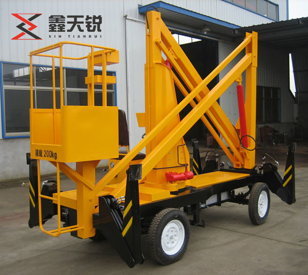 来宾曲臂式高空作业车